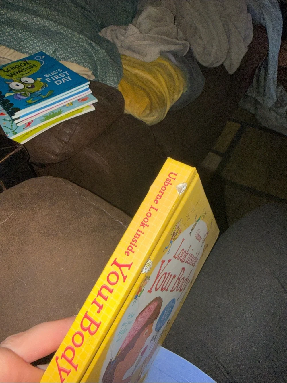 Usborne Look Inside Your Body - Yellow Kids One Piece